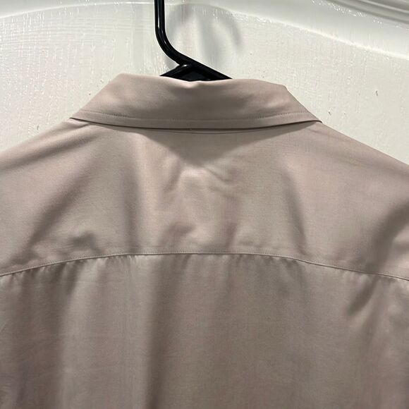 Banana Republic Dress Shirt - Cotton - 17 1/2 Neck - Tan - Picture 7 of 7